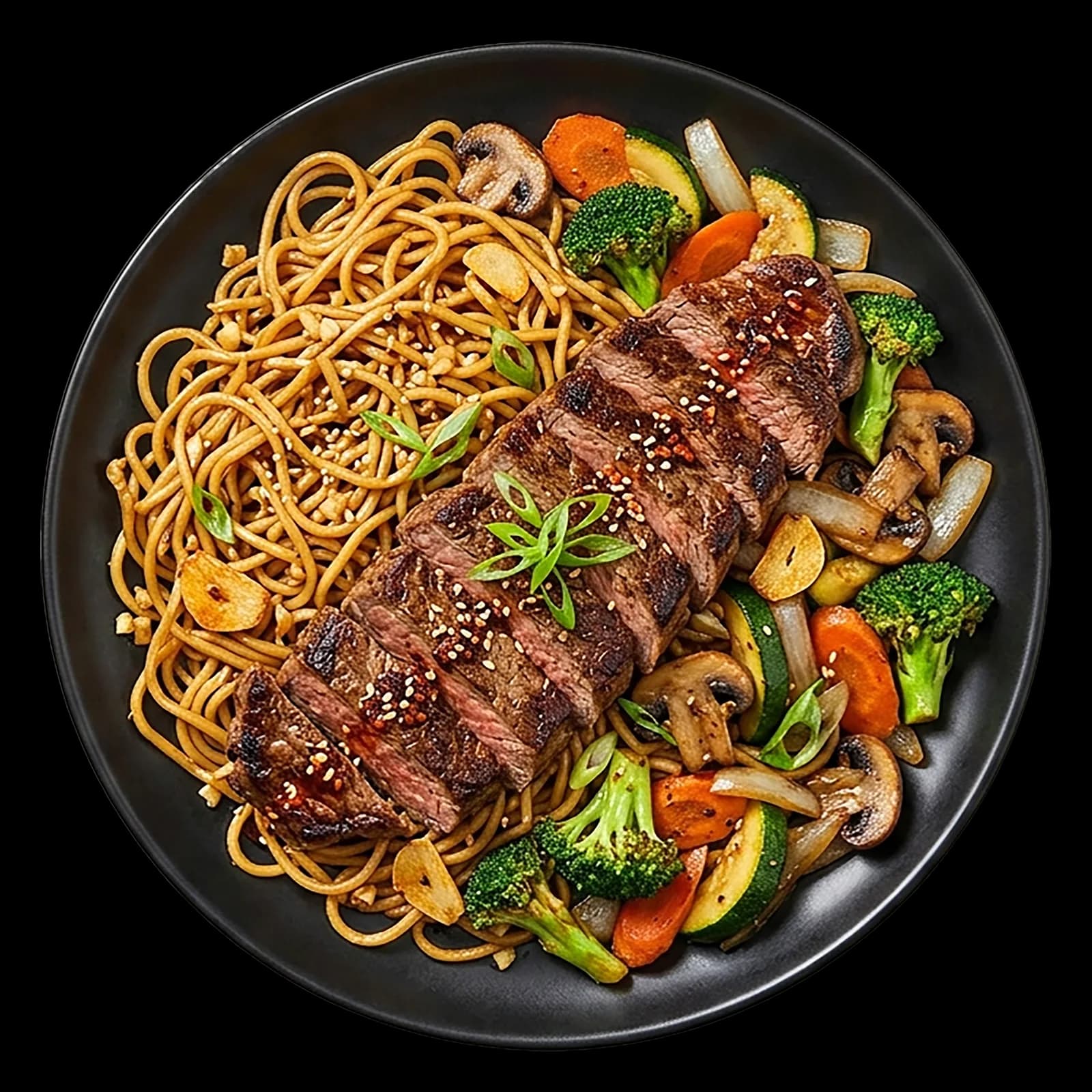 Steak Garlic Noodles